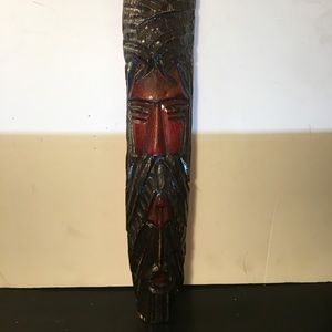 COPY - Rasta Wooden Carving, Jamaican Carving